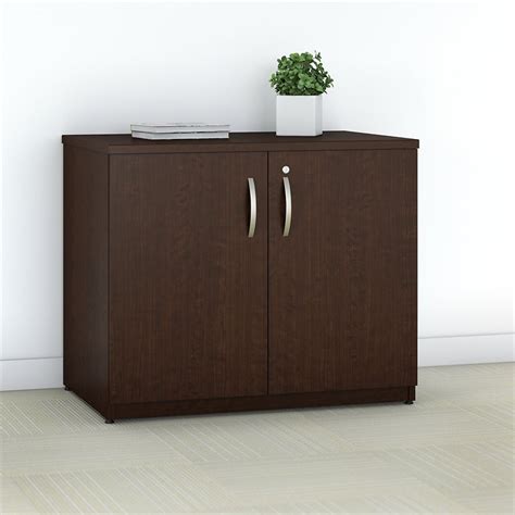 Bush Business Furniture Easy Office 36w Storage Cabinet With Doors And