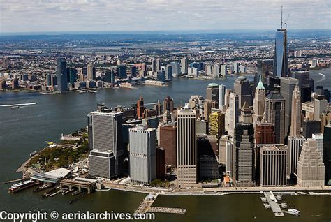 Aerial Photograph Lower Manhattan East River Waterfront Whitehall