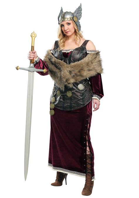 fancy dress and period costumes viking vixen queen warrior barbarian medieval women costume