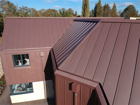 Standing Seam Zinc Roof Build Up Optionssig Design And Technology