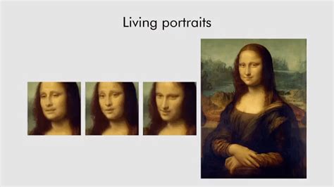 Mona Lisa Brought To Life By Ai