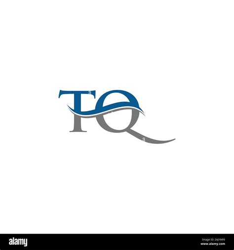 Initial Letter Tq Logo Design Vector Template Tq Letter Logo Design