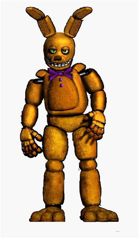 Fixed Springtrap Springbonnie V Фнаф Спринг Бонни Hd Png Download