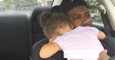 Father Hugs Crying Daughter Video Popsugar Moms