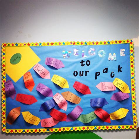 Made This For My September Bulletin Board Preschool Bulletin Boards