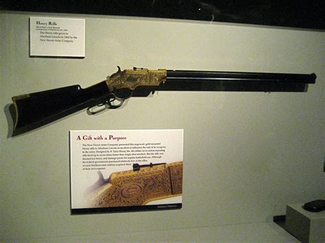 The Henry Rifle Given To Abraham Lincoln
