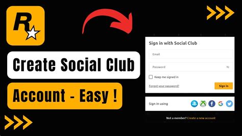 How To Create Rockstar Social Club Account Youtube