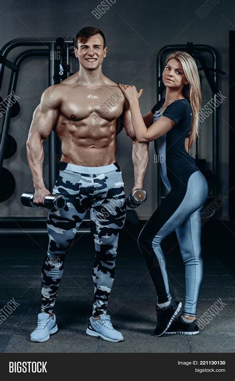 Fitness Couple Woman Image And Photo Free Trial Bigstock