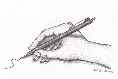 Hand Drawing Stippling By Angelsora421 On Deviantart