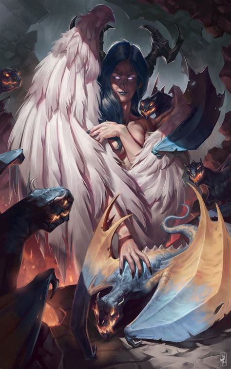 Corrupted Angel By Jybe Dark Fantasy Art Fantasy Art Women Character Art