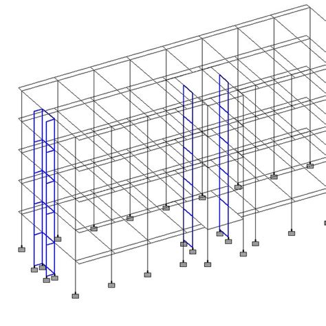 Independent Shear Wall Modelling In Staad Pro Download Scientific Diagram