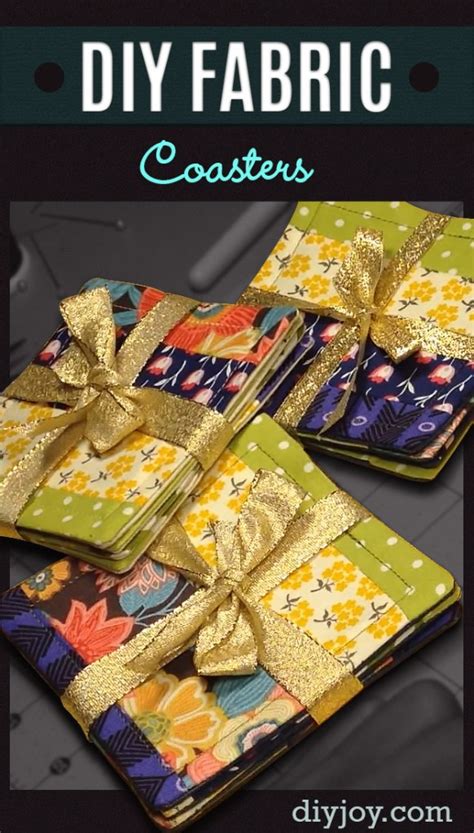 Get the tutorial at michaela diane designs. Sewing Tutorial : DIY Fabric Coasters