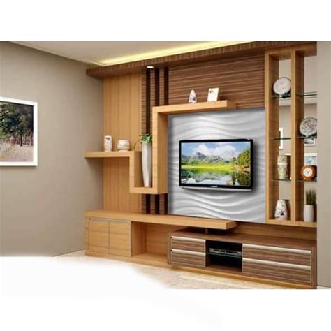 Be ready for exiting movie nights with friends and family. Brown Designer TV Unit, Rs 52000 /set Ronak Modular ...