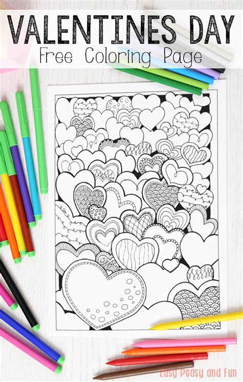 Field-of-Hearts-Valentines-Day-Coloring-Page-for-Adults ...