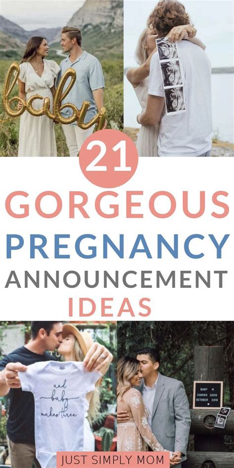 21 Gorgeous And Classy Pregnancy Announcement Ideas Pregnancy