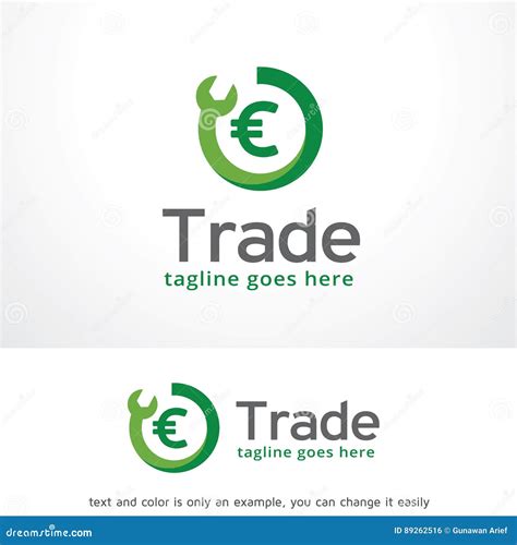Trade Logo Template Design Vector Emblem Design Concept Creative