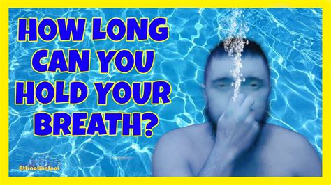 How Long Can You Hold Your Breath Me Underwater Vs You Youtube