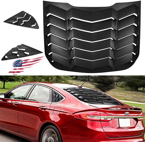Rear And Side Window Louvers Cover Sun Shade Vent For 20132020 Ford