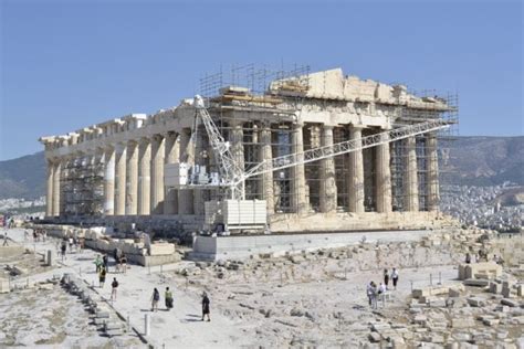 Restoring The Parthenon Impressive Scenes From The Symbol Of Western