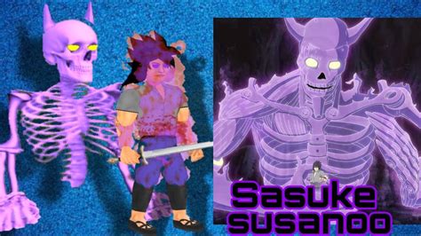 Sasuke And Skeletal Susanoo In Super City Hellogames123 Youtube