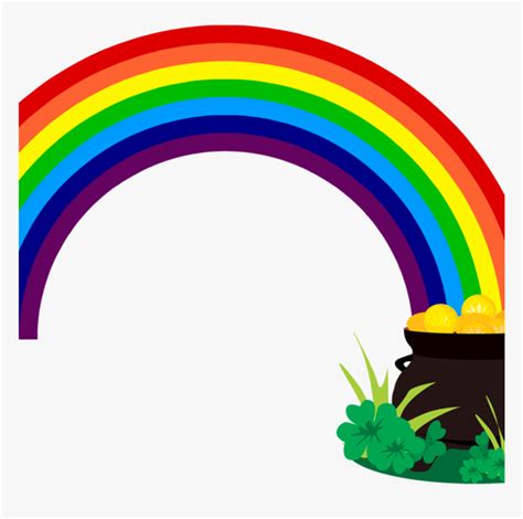 Pot Of Gold Clip Art Rainbow Pot Of Gold Clipart Animations Rainbow