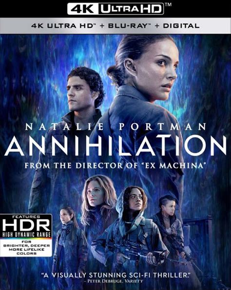 Annihilation 4k Ultra Hd Blu Rayblu Ray 2018 Best Buy