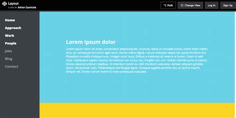 Free Beautiful Css Layouts For User Interface Designers Avasta