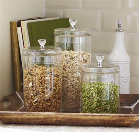 Glass Kitchen Canister Sets Ideas On Foter