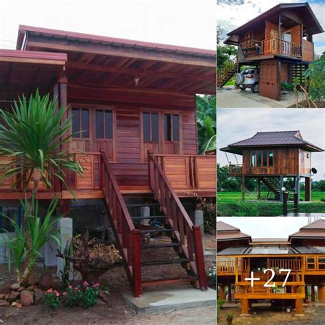 33 Beautiful Wooden House Ideas Amidst Greenery Living With Nature