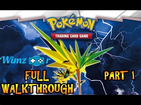 Pokémon Trading Card Game Walkthrough Part 1 - Tutorial - YouTube