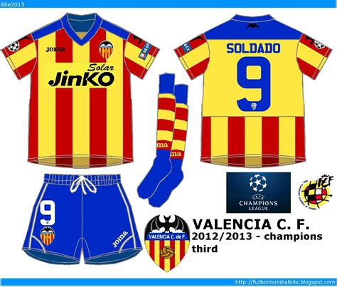 Valencia 3rd Kit For 2012 13 Camisa De Futebol Futebol Camisa