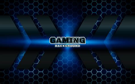 Blue Metallic Texture Gaming Background Graphic By Artmr · Creative Fabrica