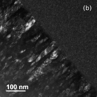 A Bright Field TEM Image Of The AZO Thin Film Deposited By HiPIMS At