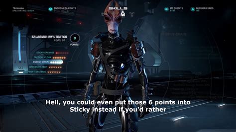 Salarian Infiltrator Build Guide Mass Effect Andromeda Multiplayer
