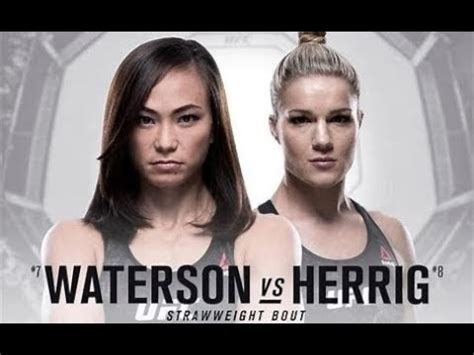 UFC Michelle Waterson VS Felice Herrig Full Fight HD YouTube