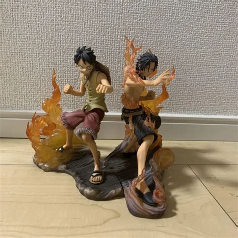 One Piece Figure Lot Set Luffy Ace Monkey Portgas Character Goods Anime Picclick