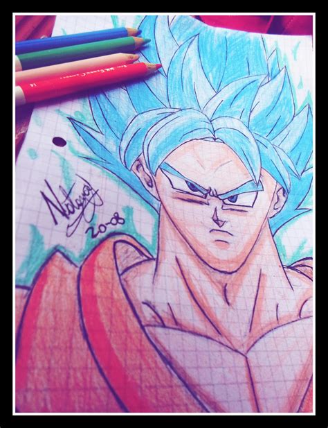 Goku Ssgss Drawing By Nikocopado On Deviantart
