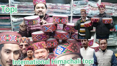 Himachali Traditional Culture Cap Wholesale Kullu Himachal Pradesh