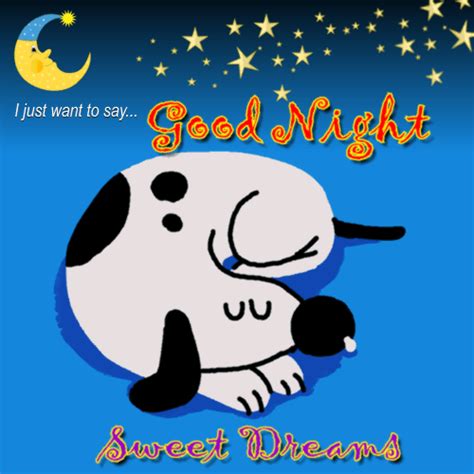 A Cute Good Night Card Just For You Free Good Night Ecards 123 Greetings