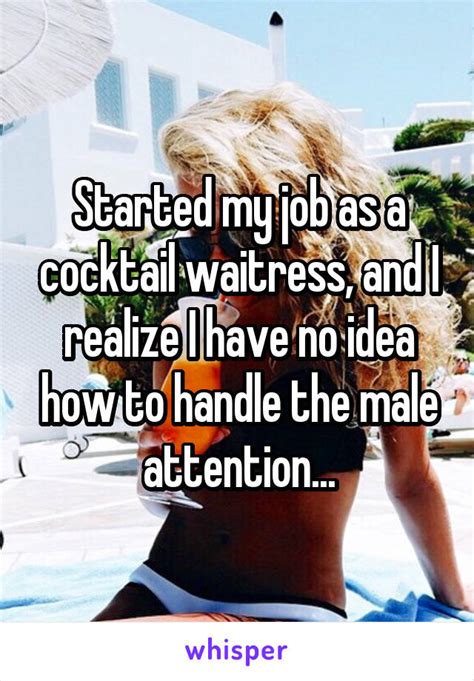 21 Flirty Cocktail Waitresses Reveal What They Really Think About Their