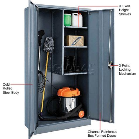 $189 ships same day Global™ Janitorial Cabinet Easy  