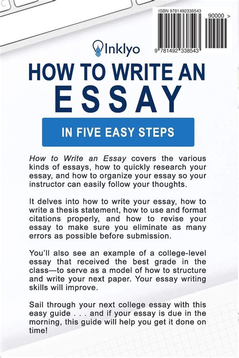 🏷️ Steps On How To Write An Essay Steps To Writing An Essay For