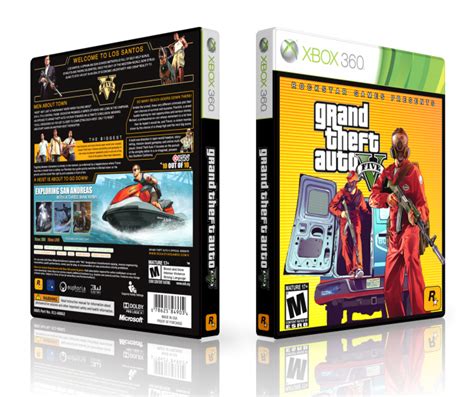 Grand Theft Auto V Xbox 360 Box Art Cover By Lastlight