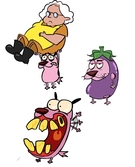 Courage The Cowardly Dog By Marcus2159 On Deviantart