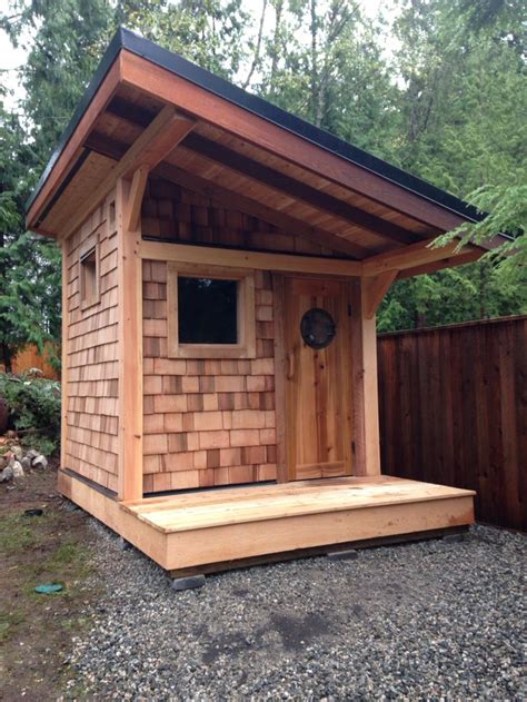 West Coast Cedar Sauna Sauna Design Sauna Diy Outdoor Sauna