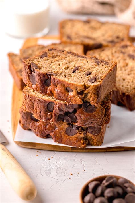 Chocolate Chip Protein Banana Bread Gluten Free Easy Hello Spoonful