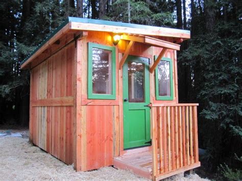 Check Out The Deck On The Hunter Green Cabin By Molecule Tiny Homes