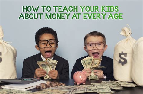 How To Teach Your Kids About Money At Every Age — Andson