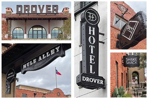 Mule Alley And Hotel Drover At The Historic Fort Worth Stockyards · Rsm