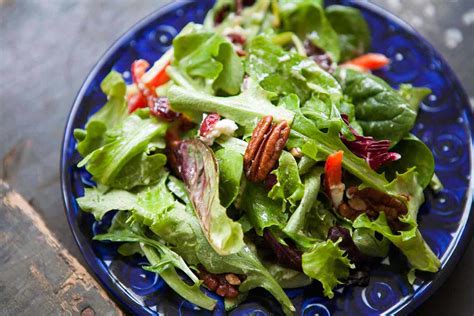 Mixed Green Salad With Honey Mustard Vinaigrette Recipe